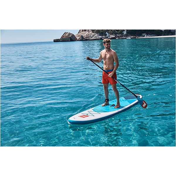 2019 Red Paddle Co Ride 10'8 Inflatable Stand Up Paddle Board - Alloy Paddle Package